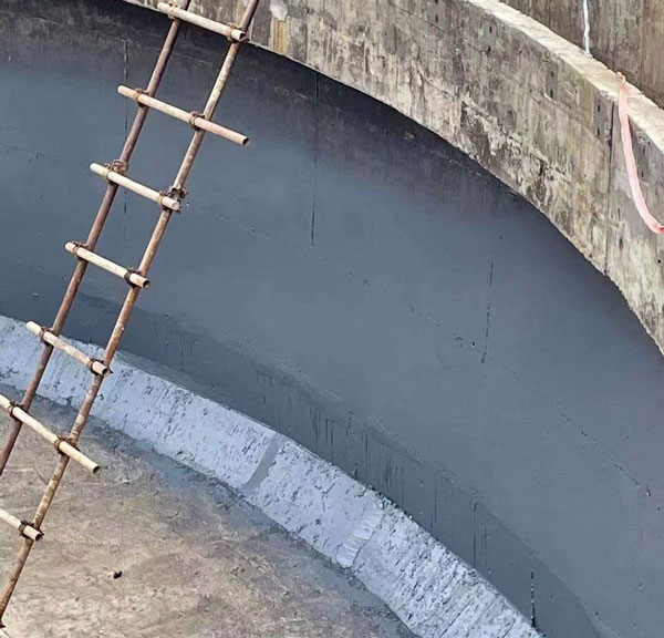 工業(yè)污水池防腐噴涂聚脲案例